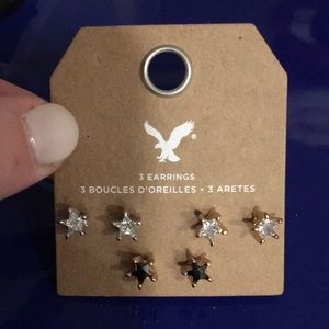 Star shaped earrings